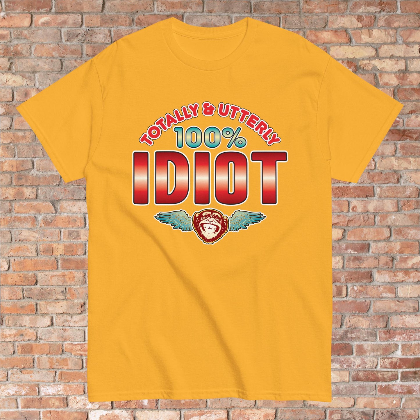 Idiot 100% Sugar Tag Cotton Unisex T-Shirt