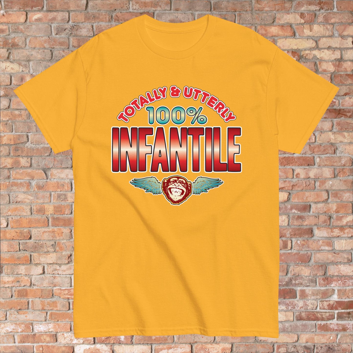 Infantile 100% Sugar Tag Cotton Unisex T-Shirt