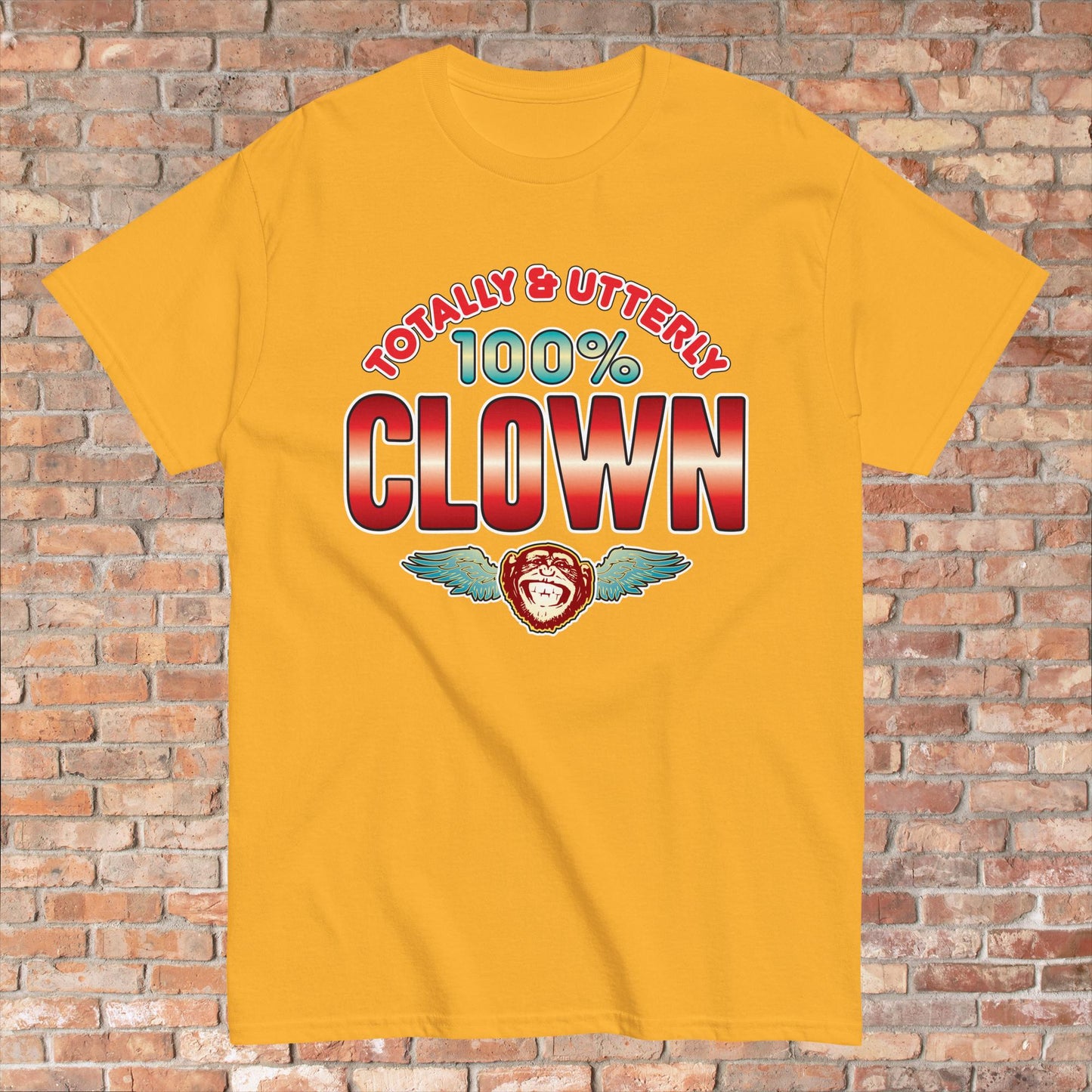 Clown 100% Sugar Tag Cotton T-Shirt