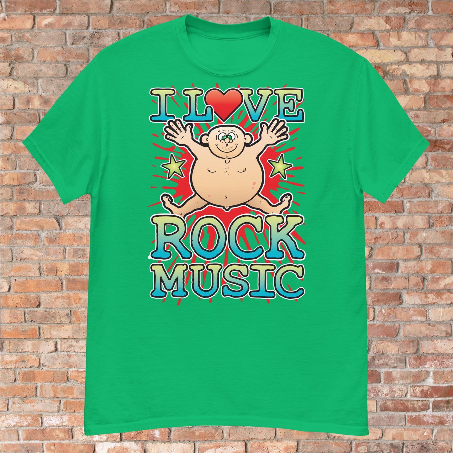 Rock Music Cotton Love Music T-Shirt