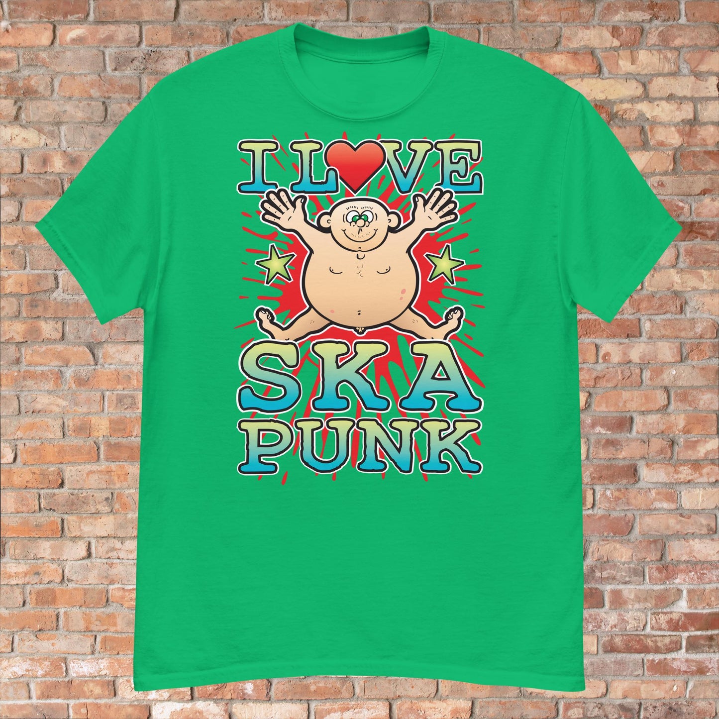 Ska Punk Cotton Love Music T-Shirt