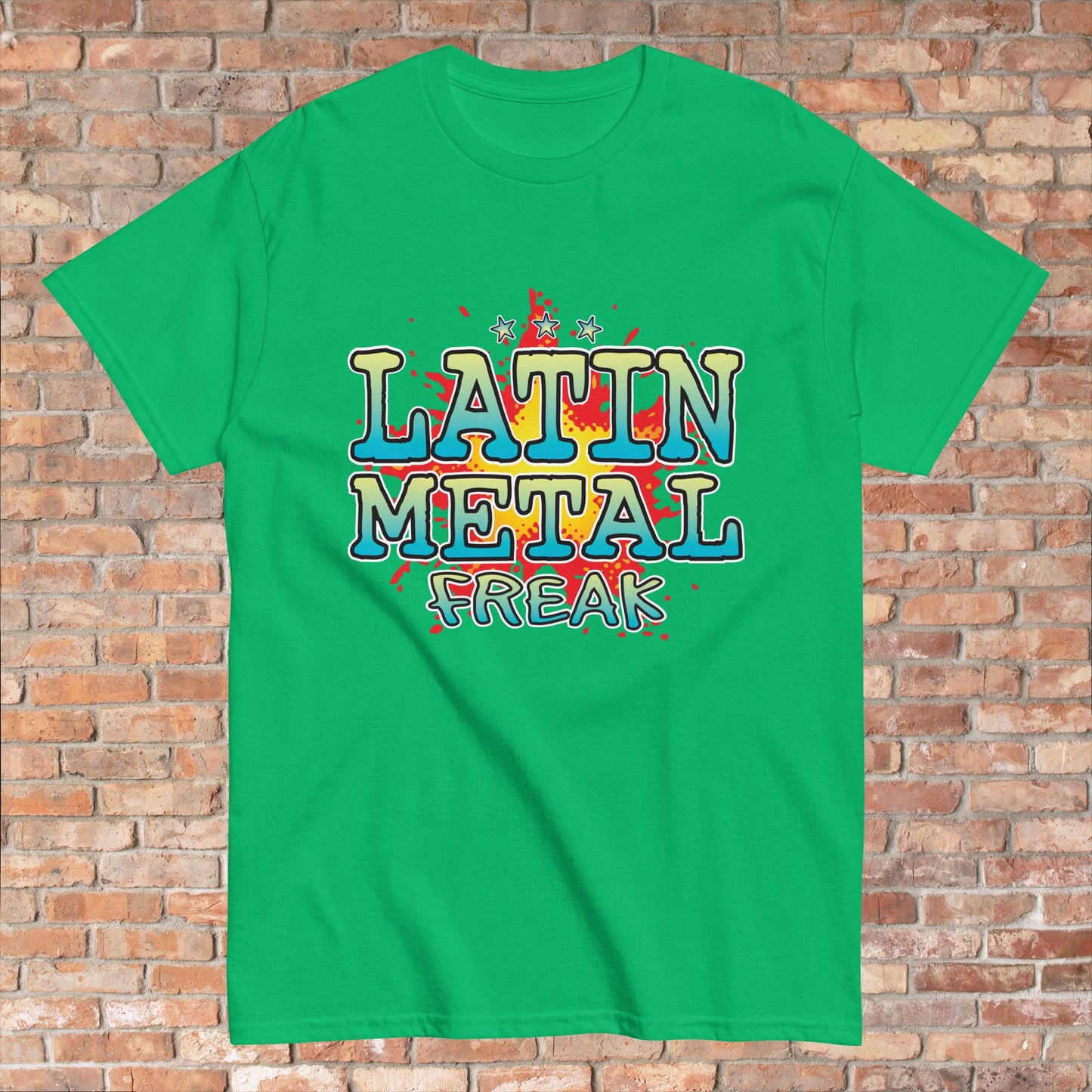 Latin Metal Cotton T-Shirt