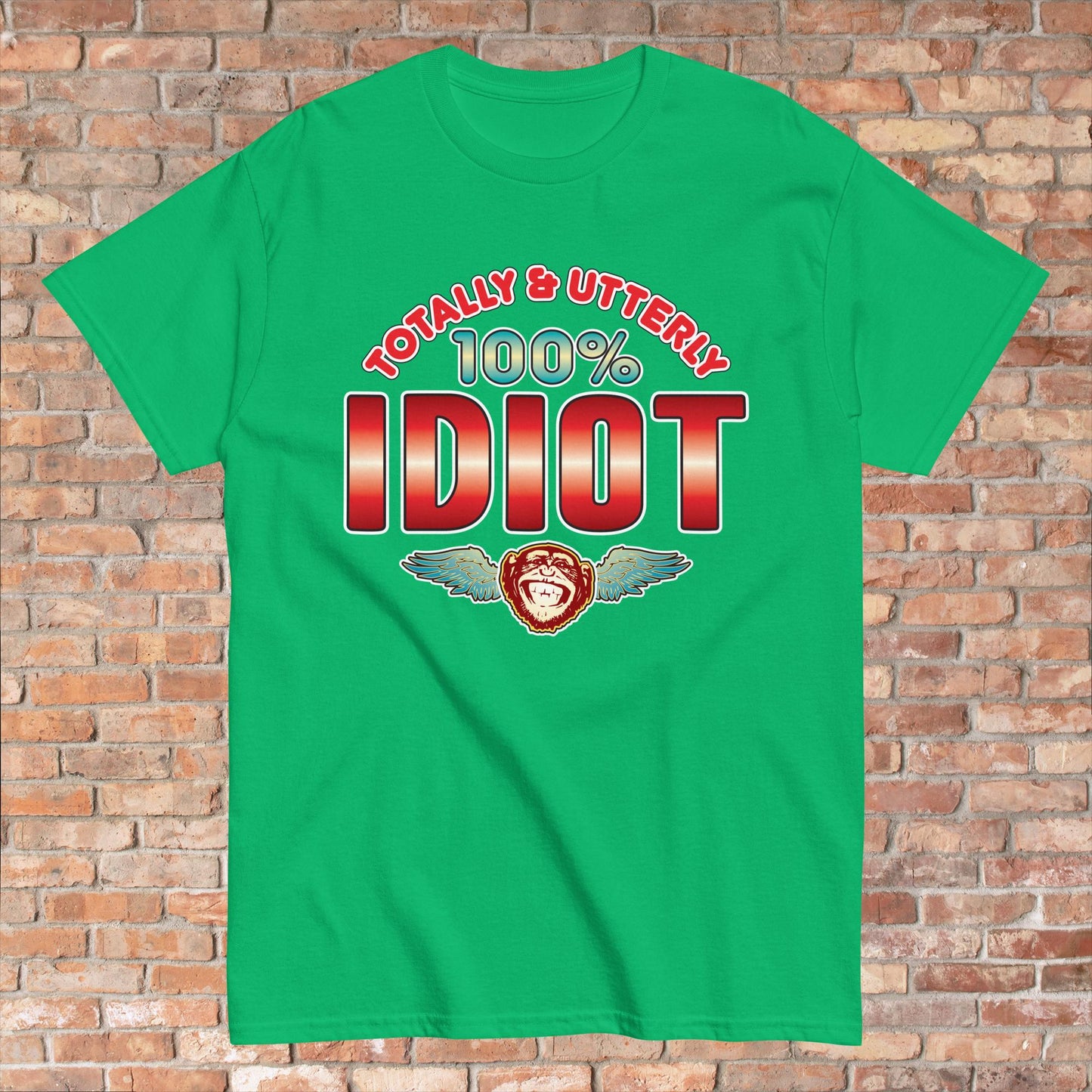 Idiot 100% Sugar Tag Cotton Unisex T-Shirt