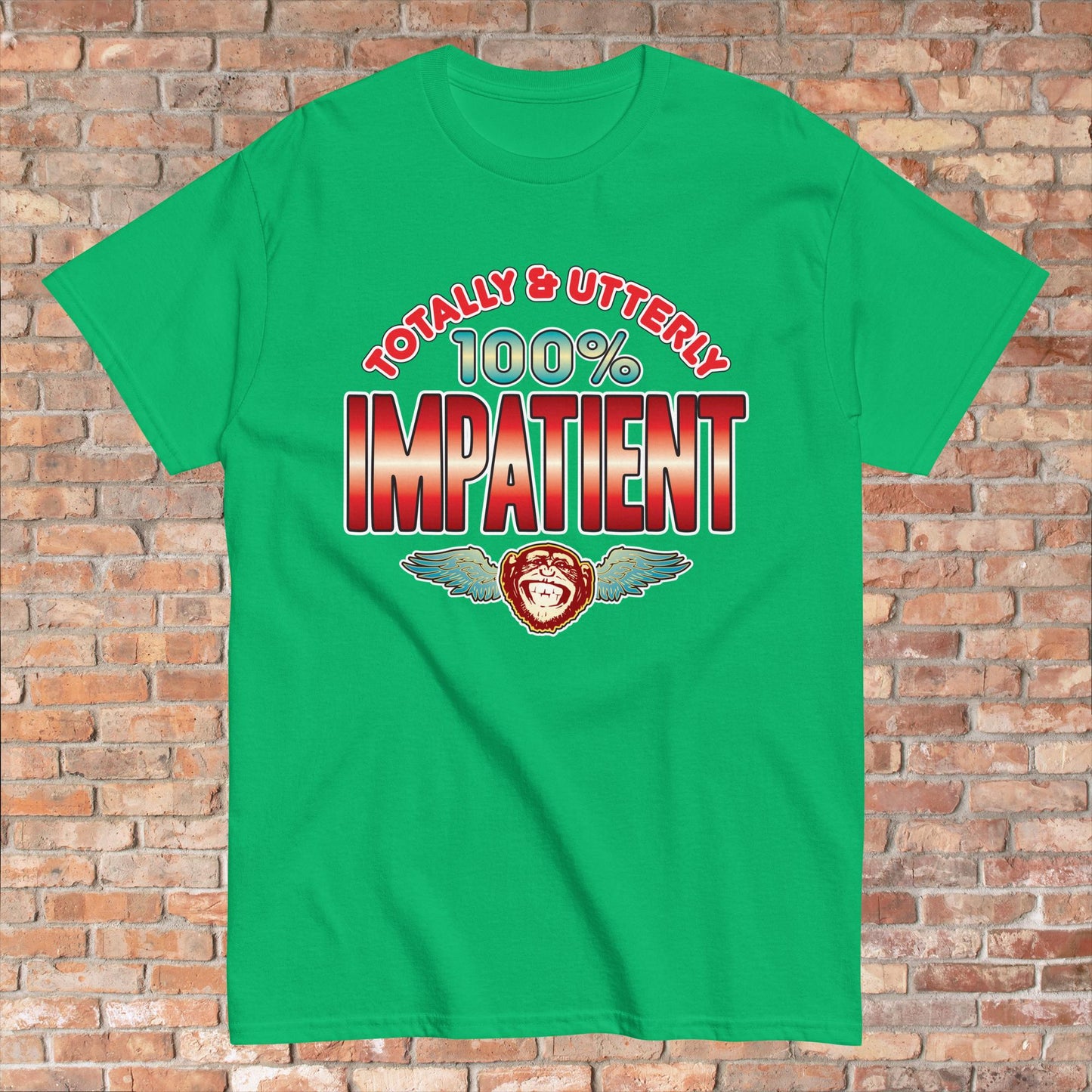 Impatient 100% Sugar Tag Cotton Unisex T-Shirt