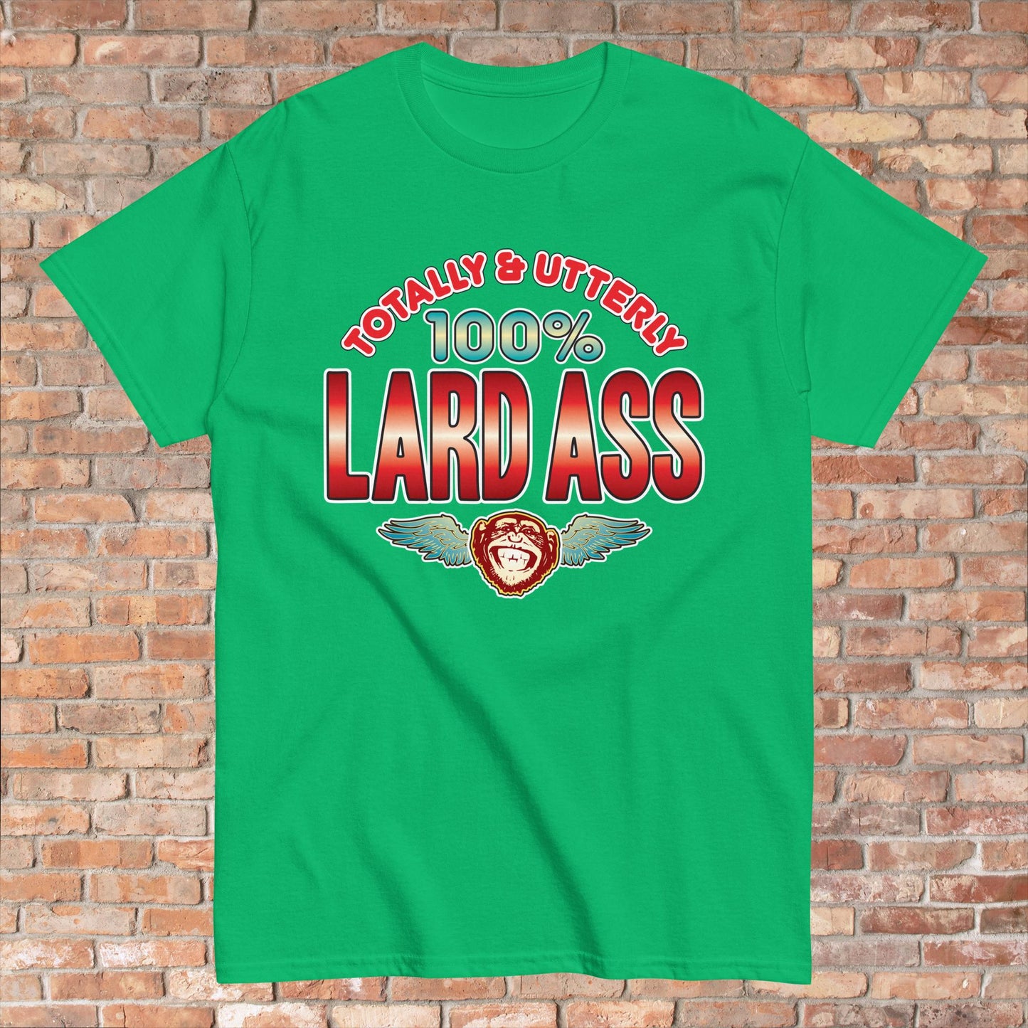 Lard Ass 100% Sugar Tag Cotton Unisex T-Shirt