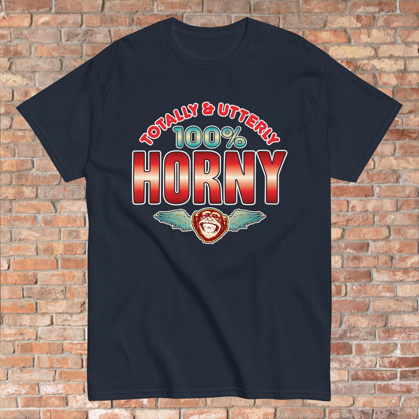 Horny 100% Sugar Tag Cotton Unisex T-Shirt