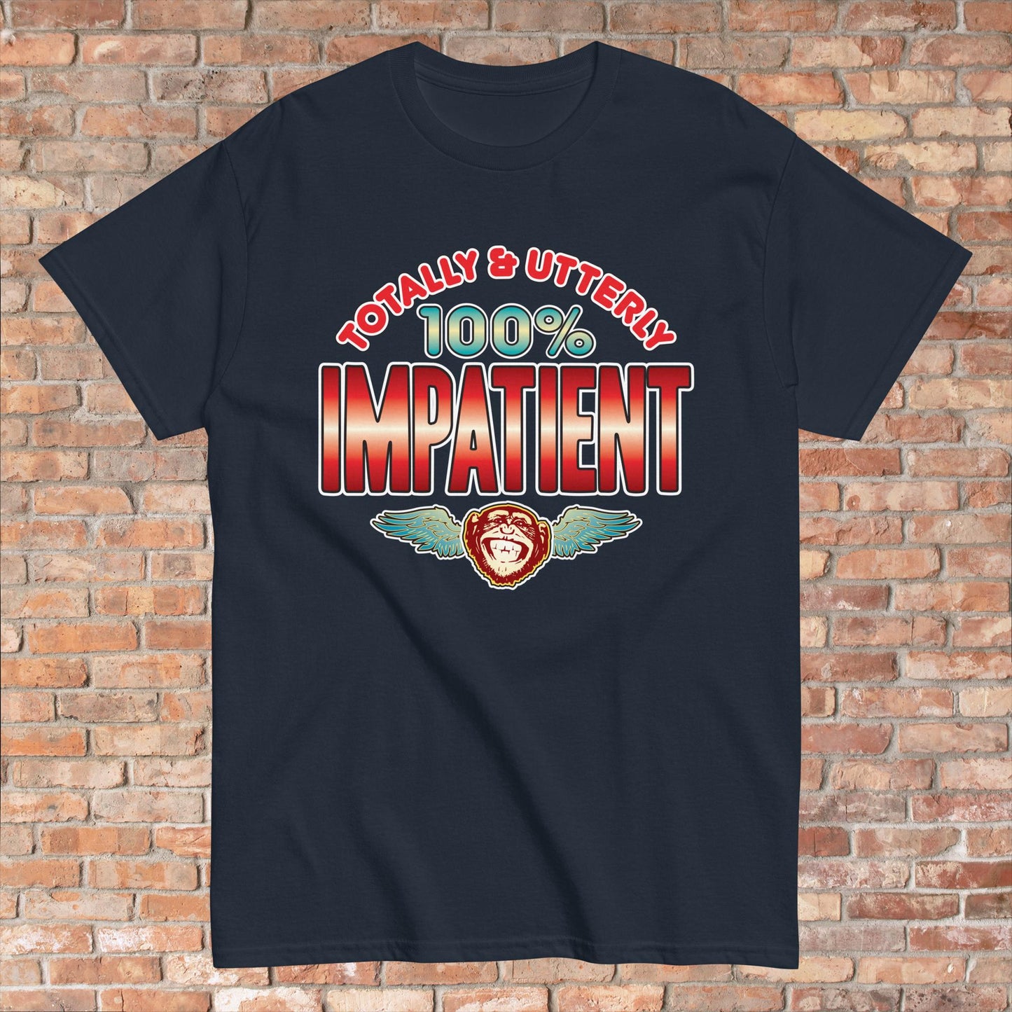 Impatient 100% Sugar Tag Cotton Unisex T-Shirt