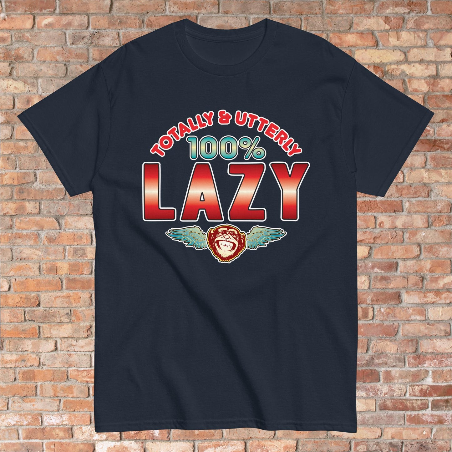 Lazy 100% Sugar Tag Cotton Unisex T-Shirt