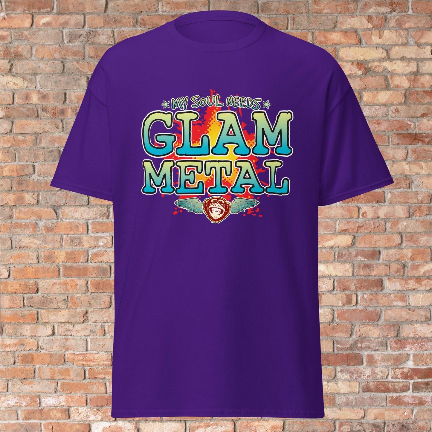 Glam Metal Classic Unisex T-Shirt