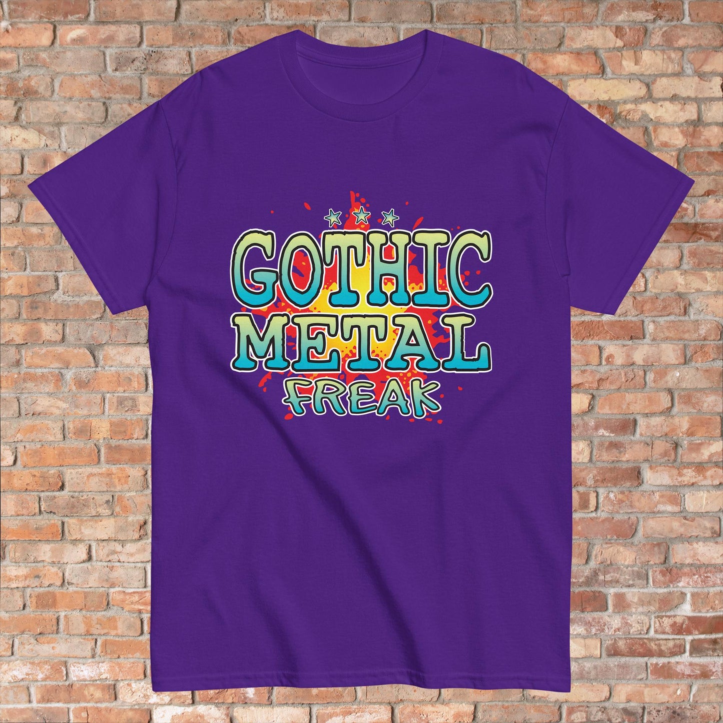 Gothic Metal Cotton T-Shirt