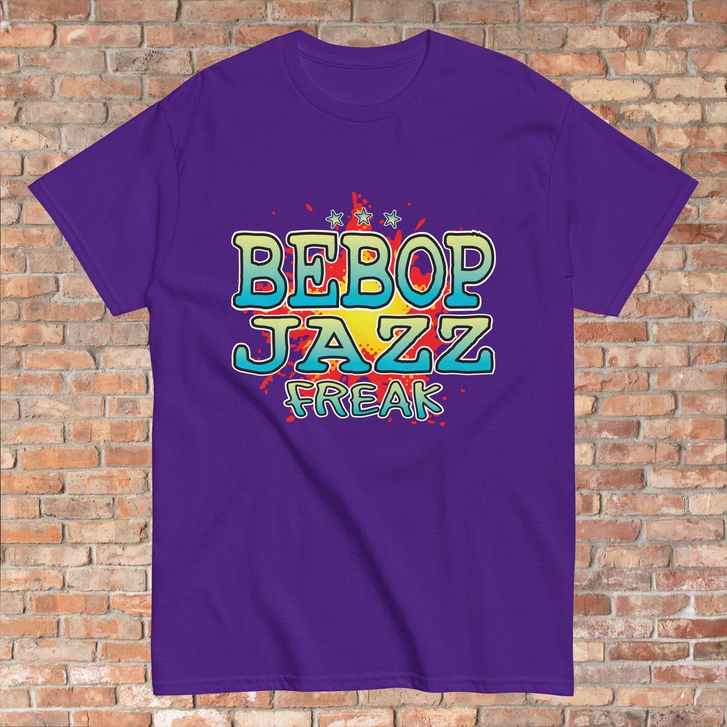 Bebop Jazz Cotton T-Shirt