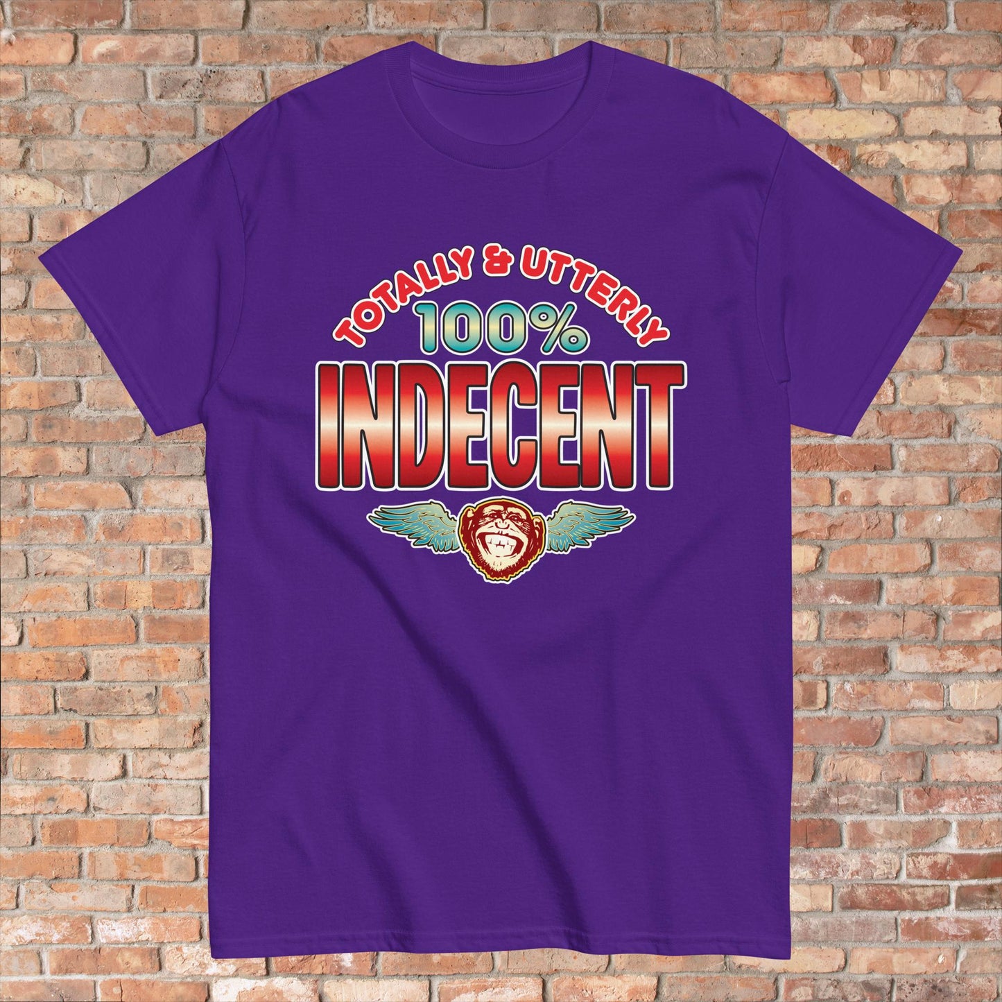 Indecent 100% Sugar Tag Cotton Unisex T-Shirt