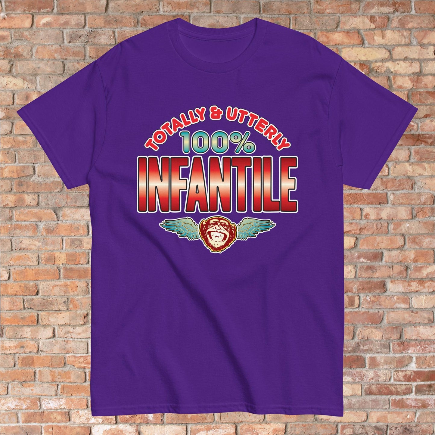 Infantile 100% Sugar Tag Cotton Unisex T-Shirt