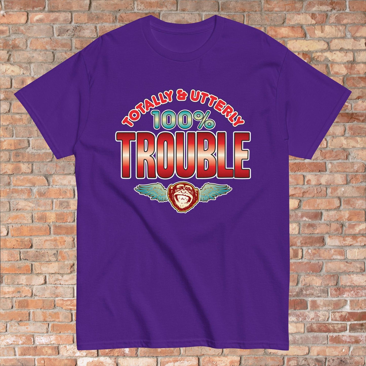 Trouble 100% Sugar Tag Cotton Unisex T-Shirt