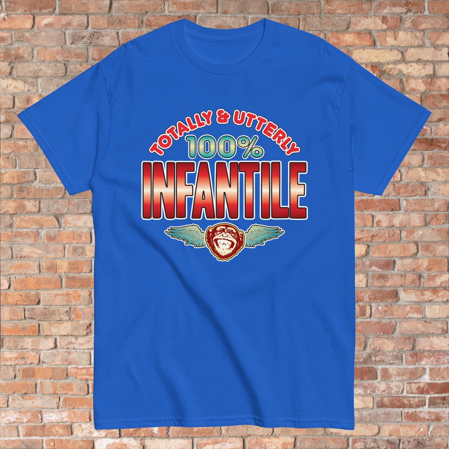 Infantile 100% Sugar Tag Cotton Unisex T-Shirt