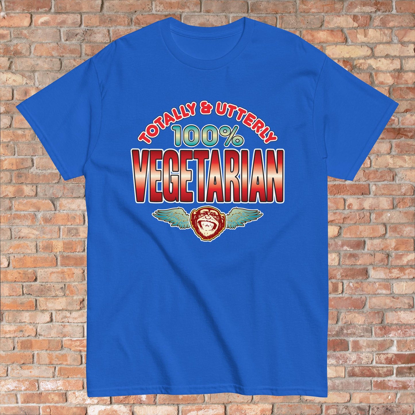 Vegetarian 100% Sugar Tag Cotton T-Shirt