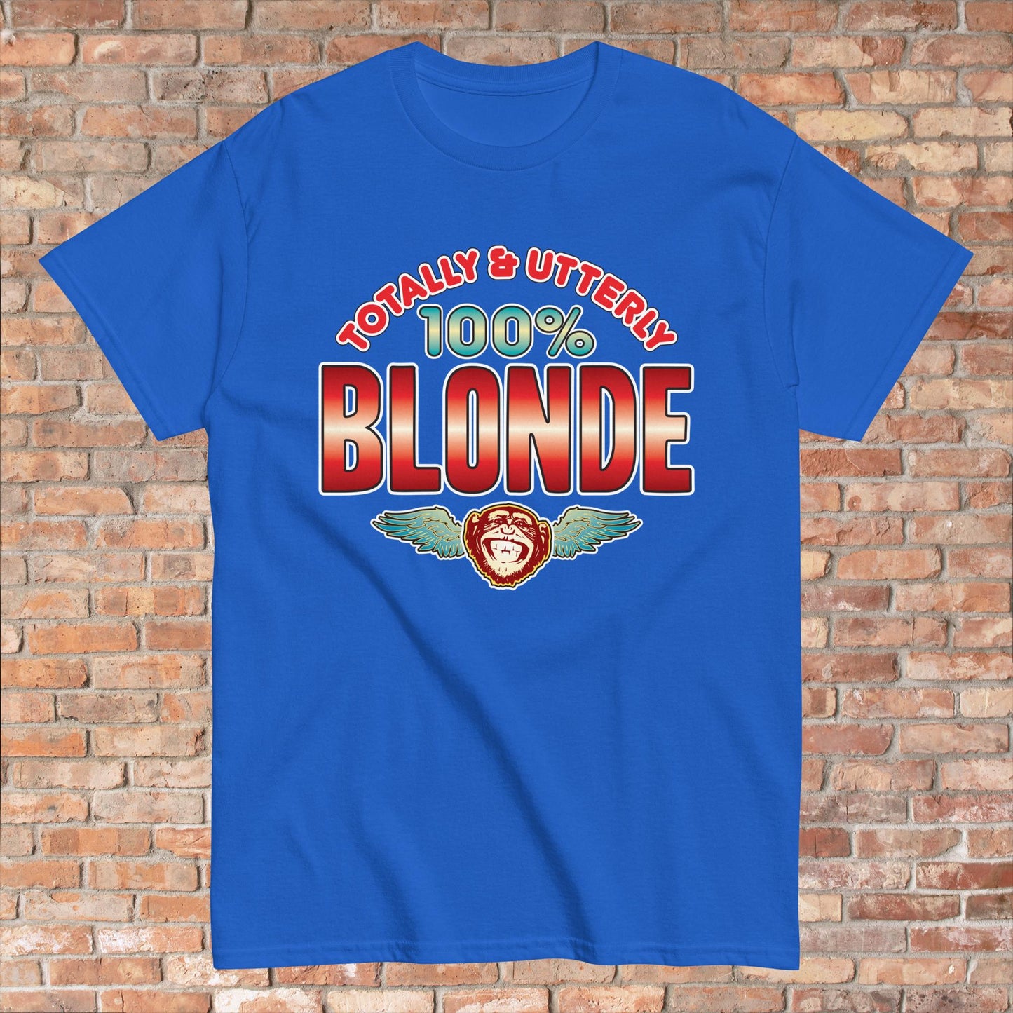 Blonde 100% Sugar Tag Cotton T-Shirt