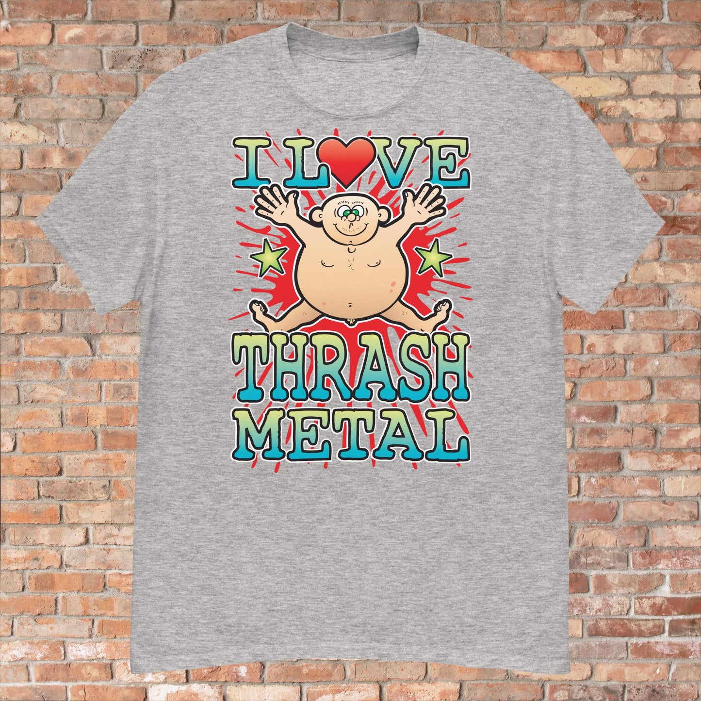 Thrash Metal Cotton Love Music T-Shirt