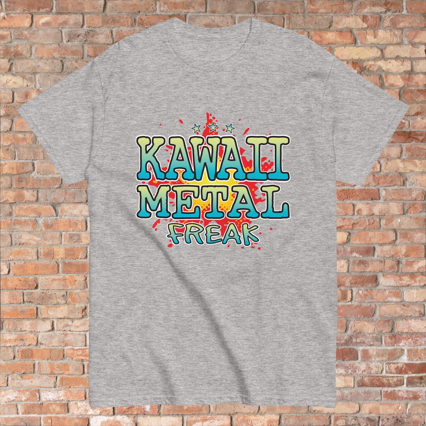 Kawaii Metal Cotton T-Shirt