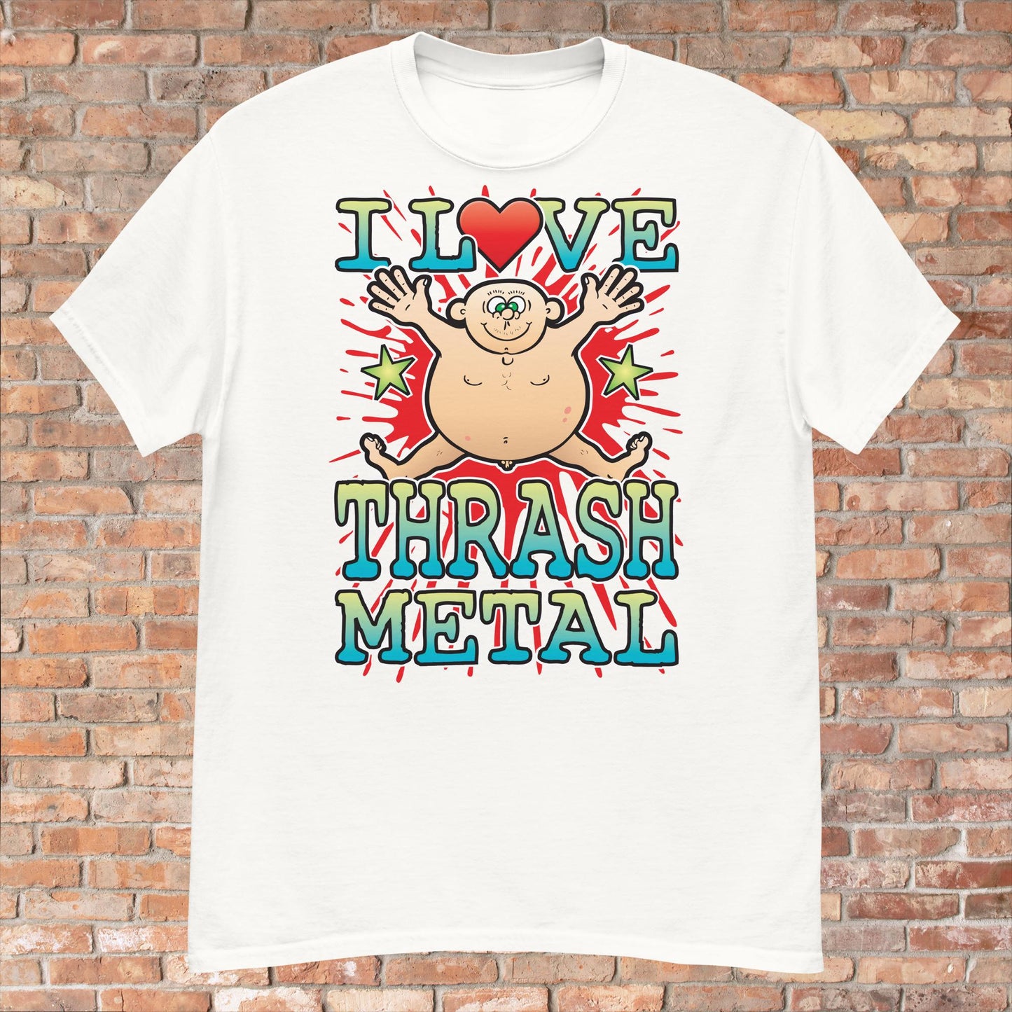 Thrash Metal Cotton Love Music T-Shirt