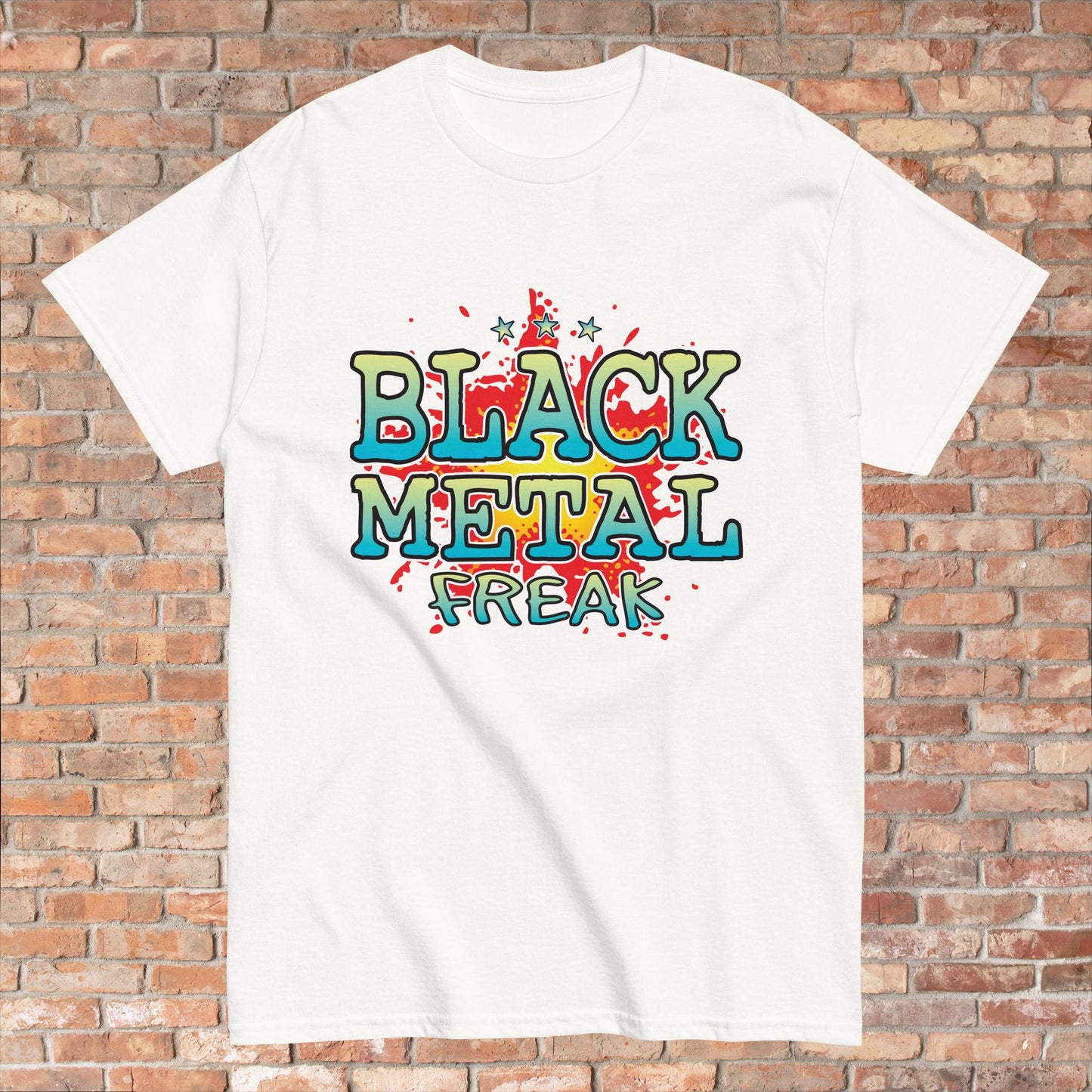 Black Metal Cotton T-Shirt