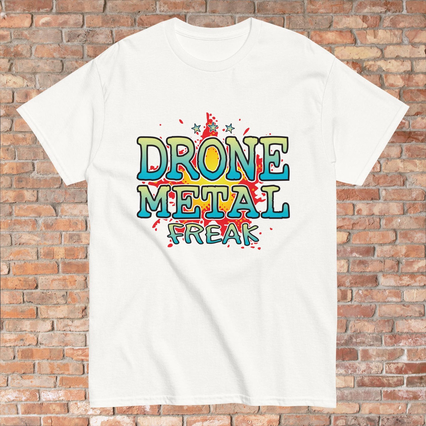 Drone Metal Cotton T-Shirt