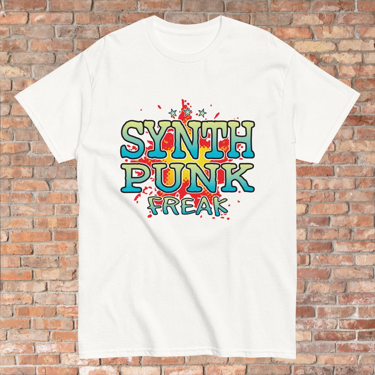 Synth Punk Cotton T-Shirt