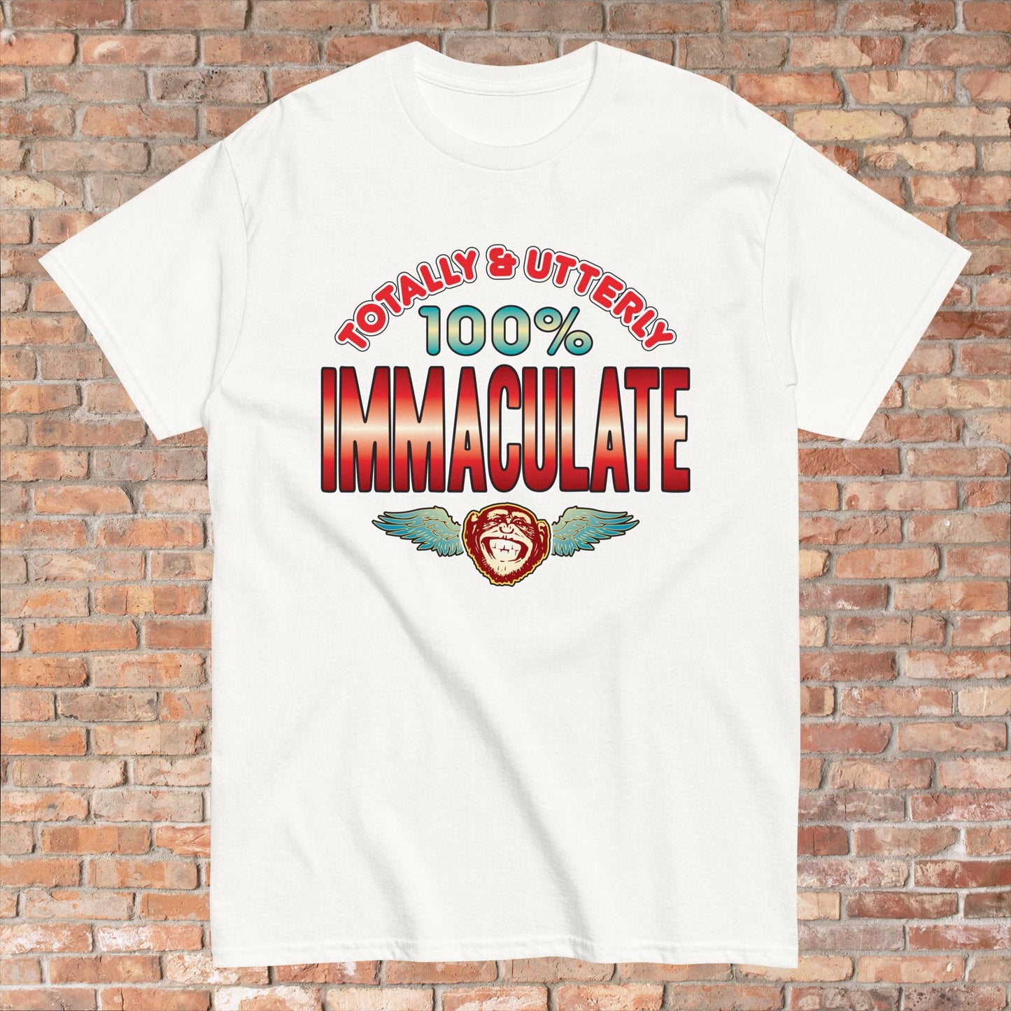 Immaculate 100% Sugar Tag Cotton Unisex T-Shirt