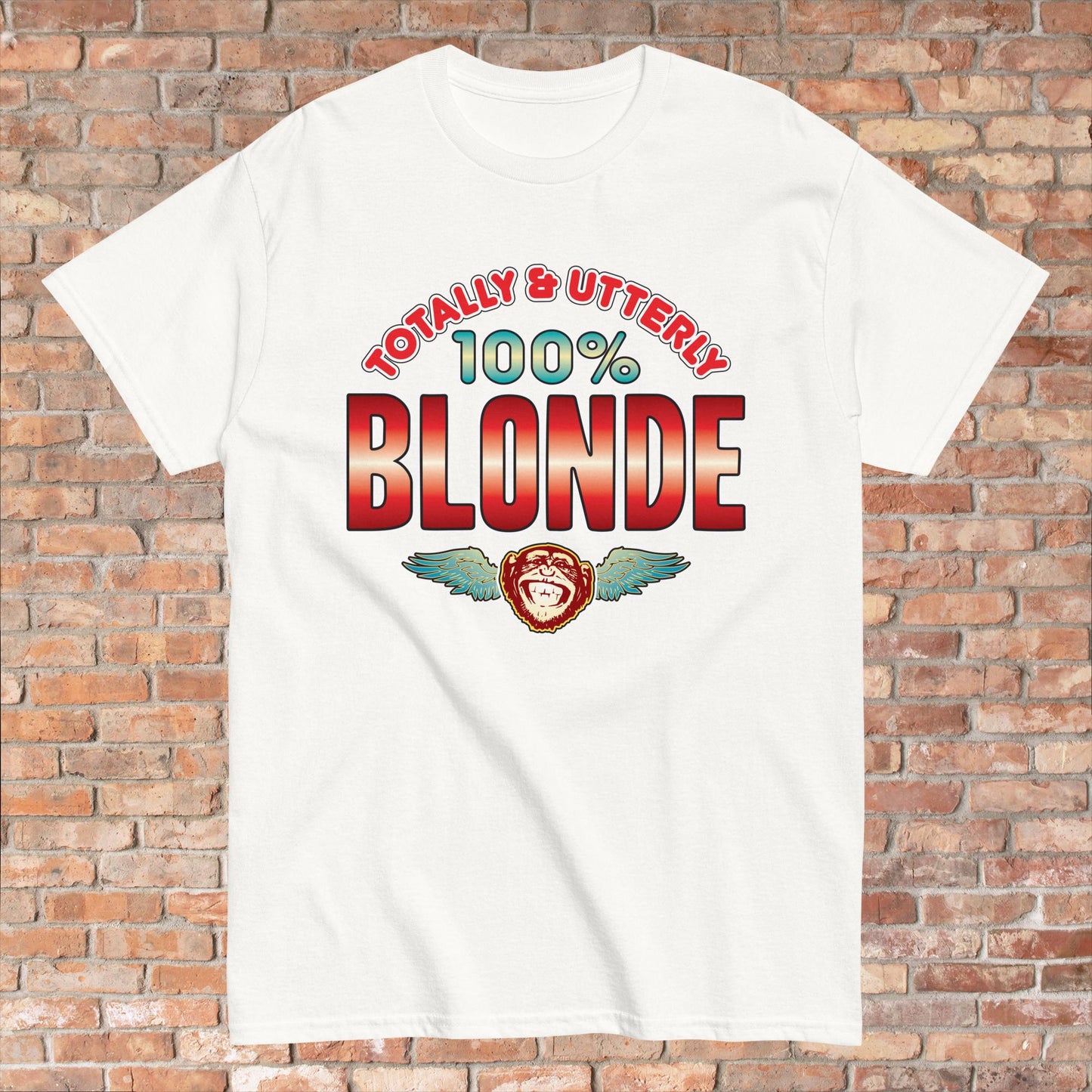 Blonde 100% Sugar Tag Cotton T-Shirt