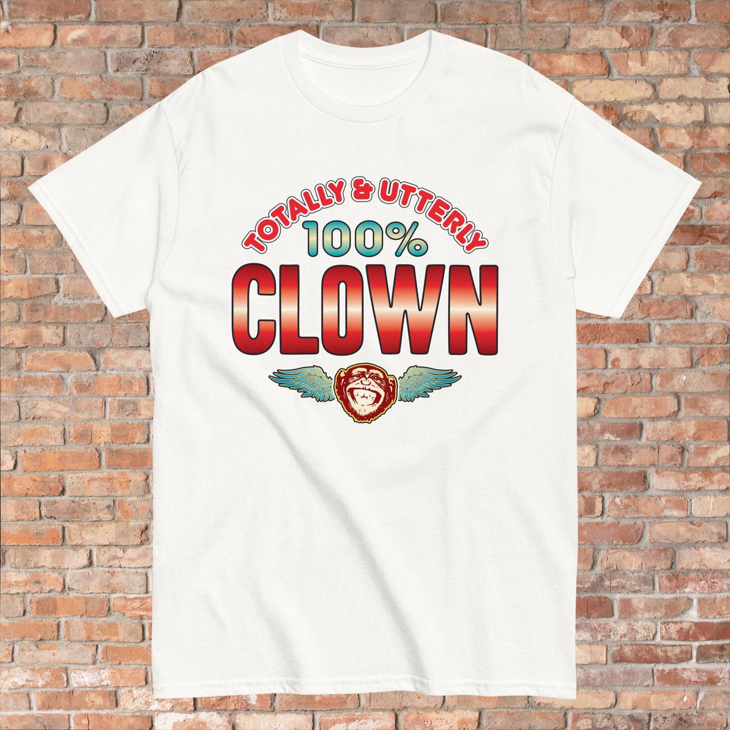 Clown 100% Sugar Tag Cotton T-Shirt
