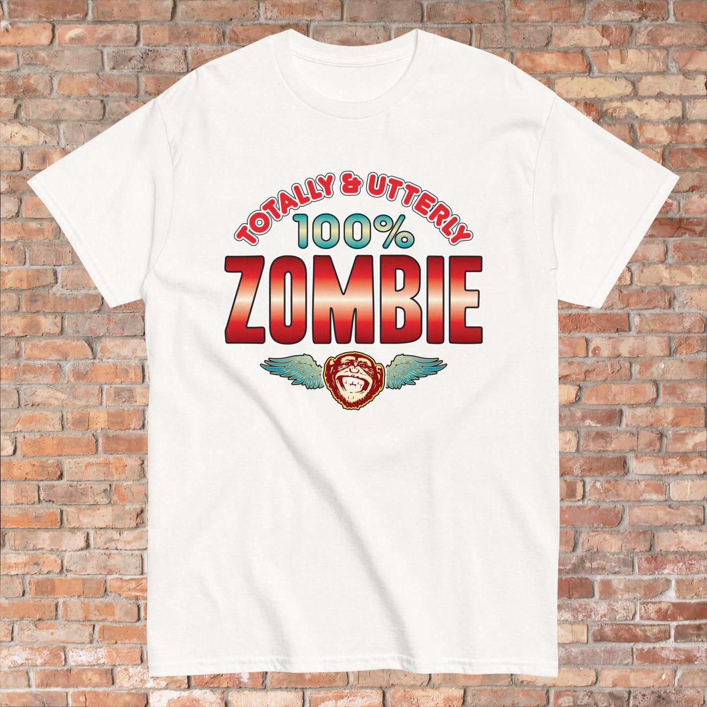 Zombie 100% Sugar Tag Cotton T-Shirt
