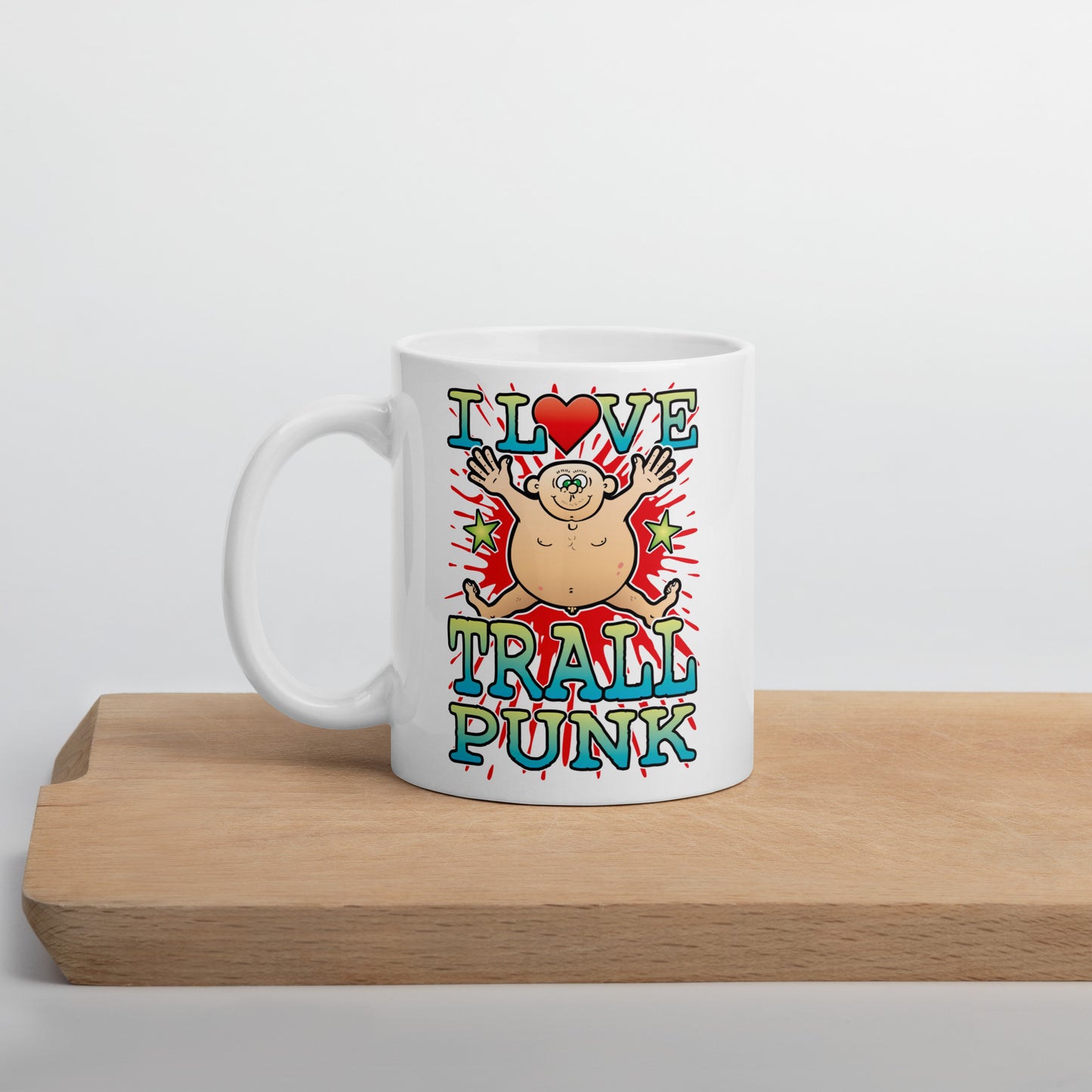 I Love Trallpunk Ceramic Mug