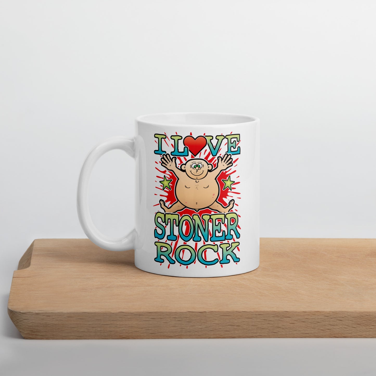 I Love Stoner Rock Ceramic Mug