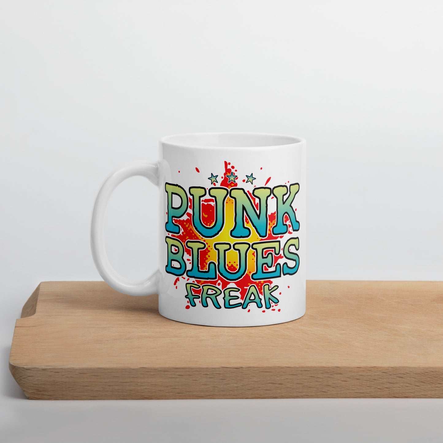 Punk Blues Ceramic Mug