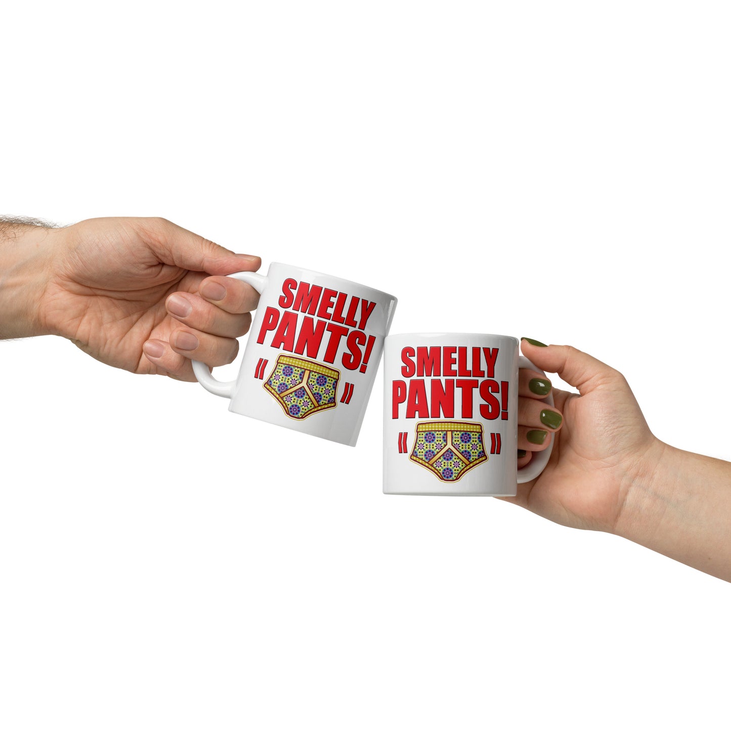 Smelly Pants Funny Slogan Ceramic 11oz Mug