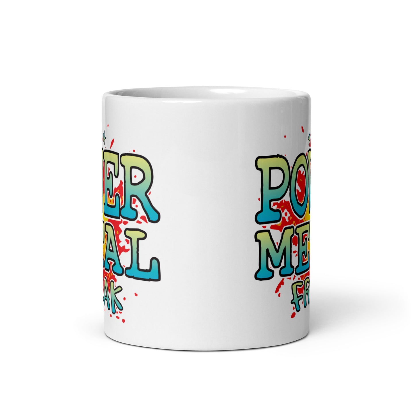 Power Metal Ceramic Mug