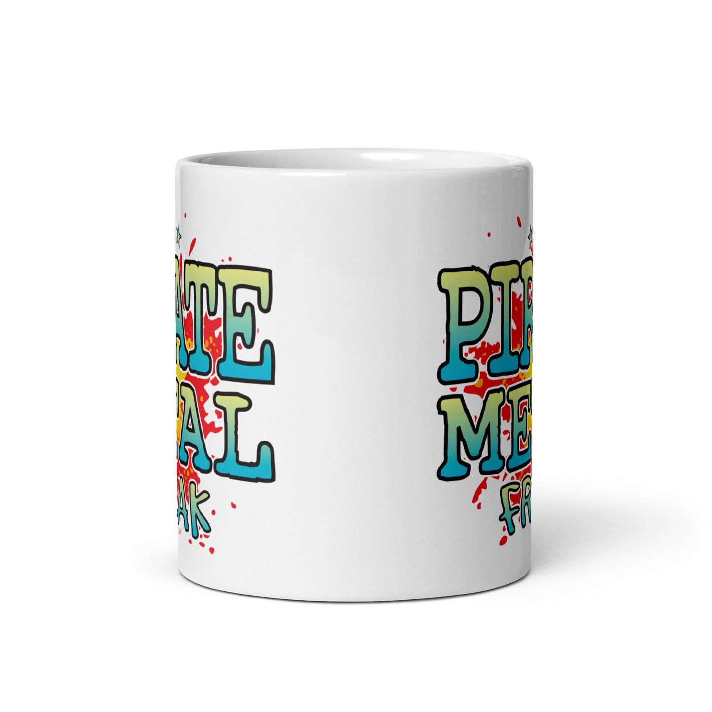 Pirate Metal Ceramic Mug