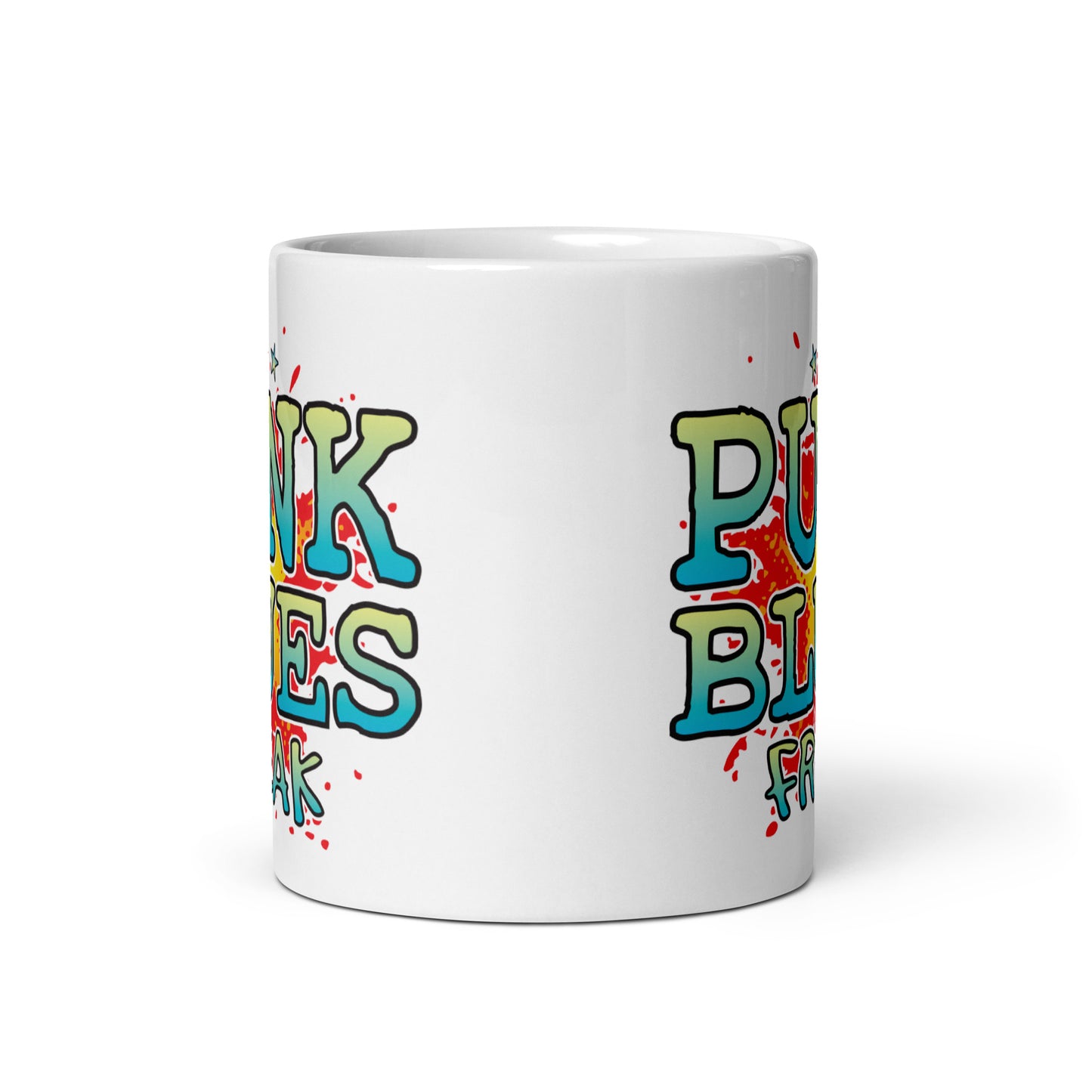 Punk Blues Ceramic Mug
