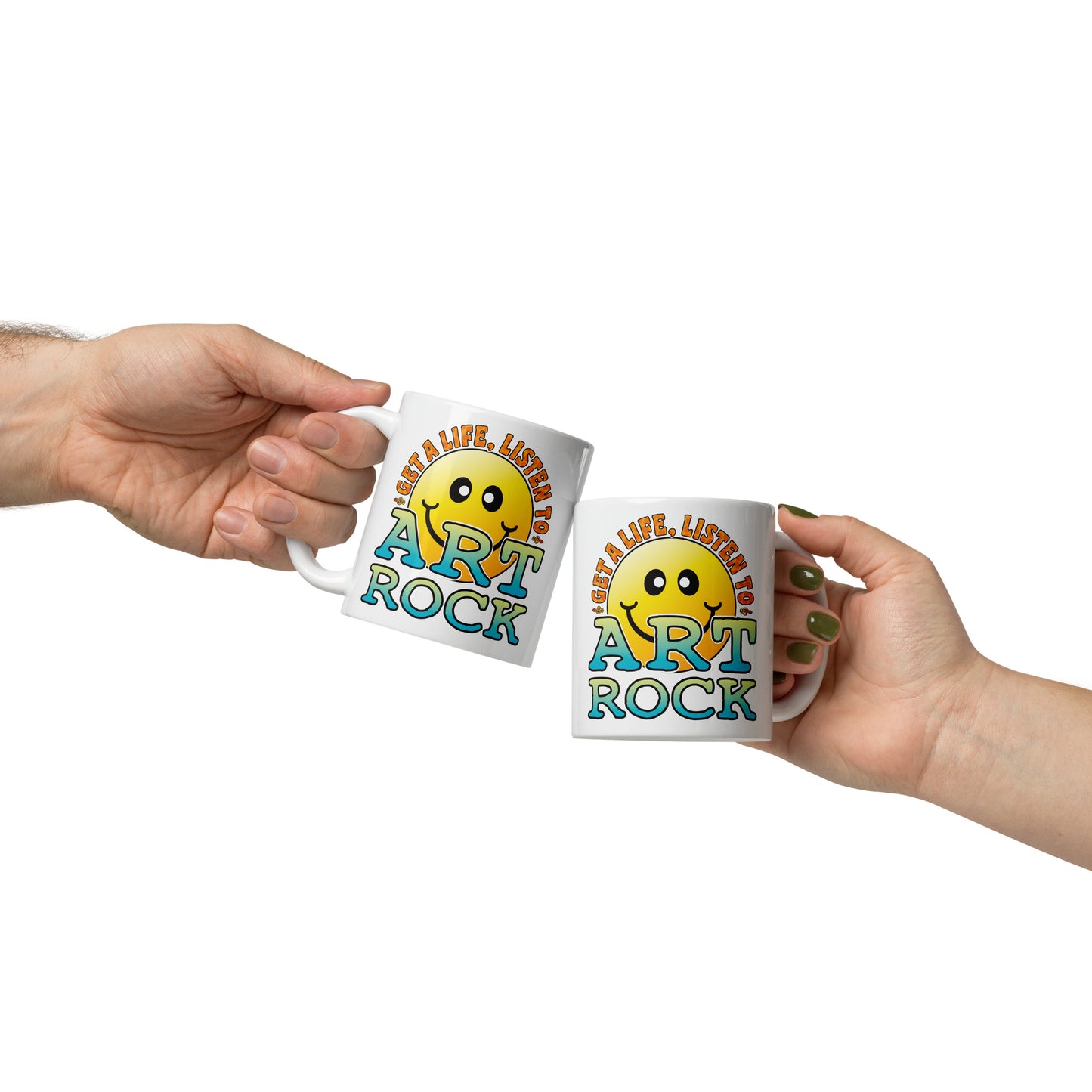 Art Rock Ceramic Mug