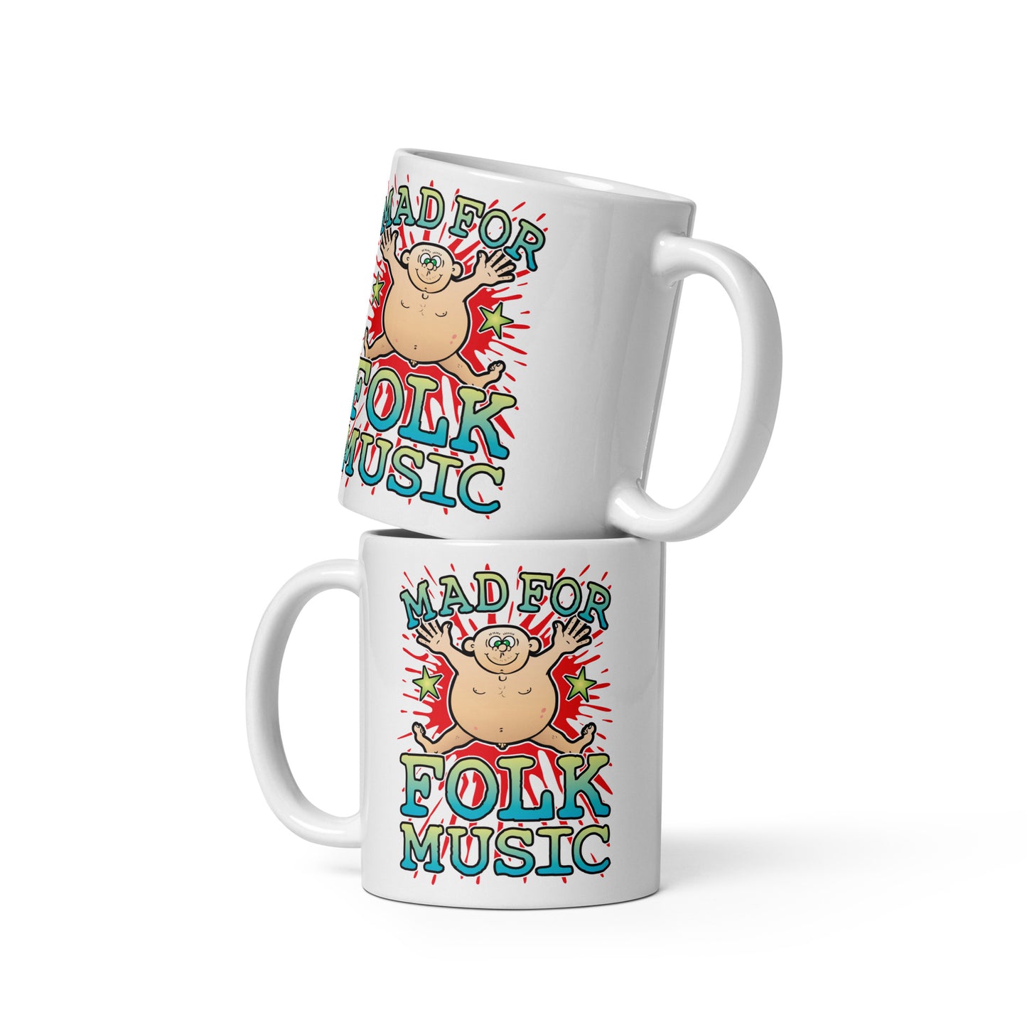 Mad For Folk Music Mug