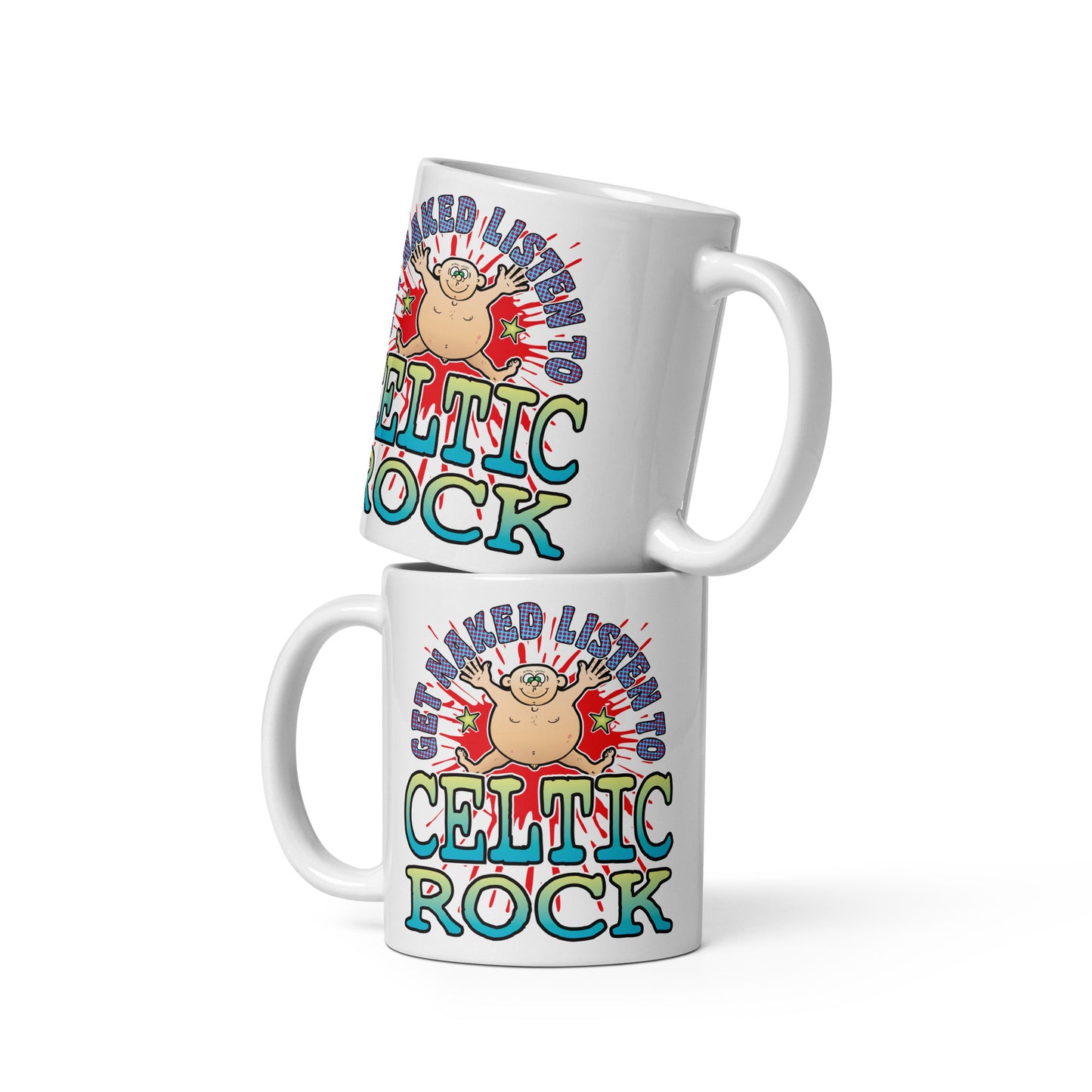Celtic Rock Ceramic Mug