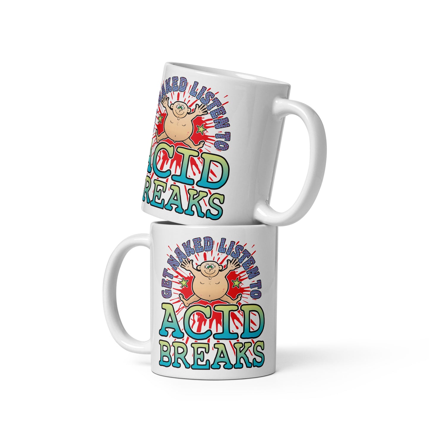 Acid Breaks Ceramic Mug