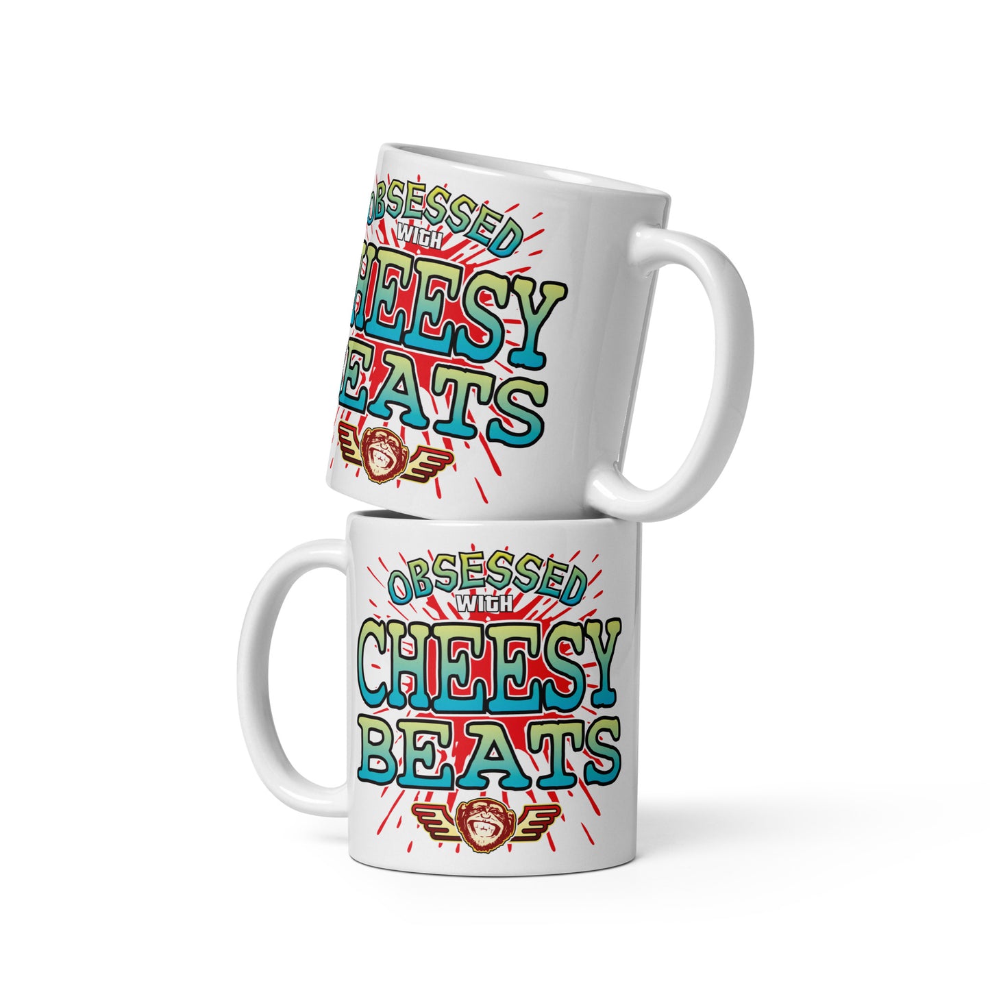 Cheesy Beats Ceramic Mug