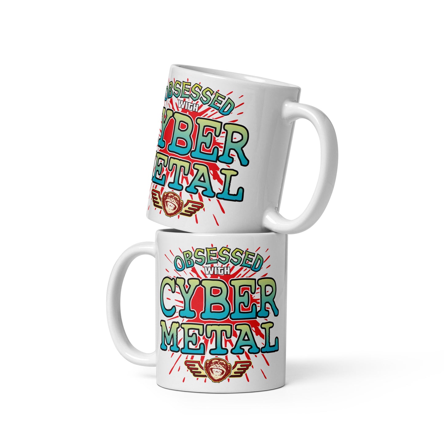 Cyber Metal Ceramic Mug
