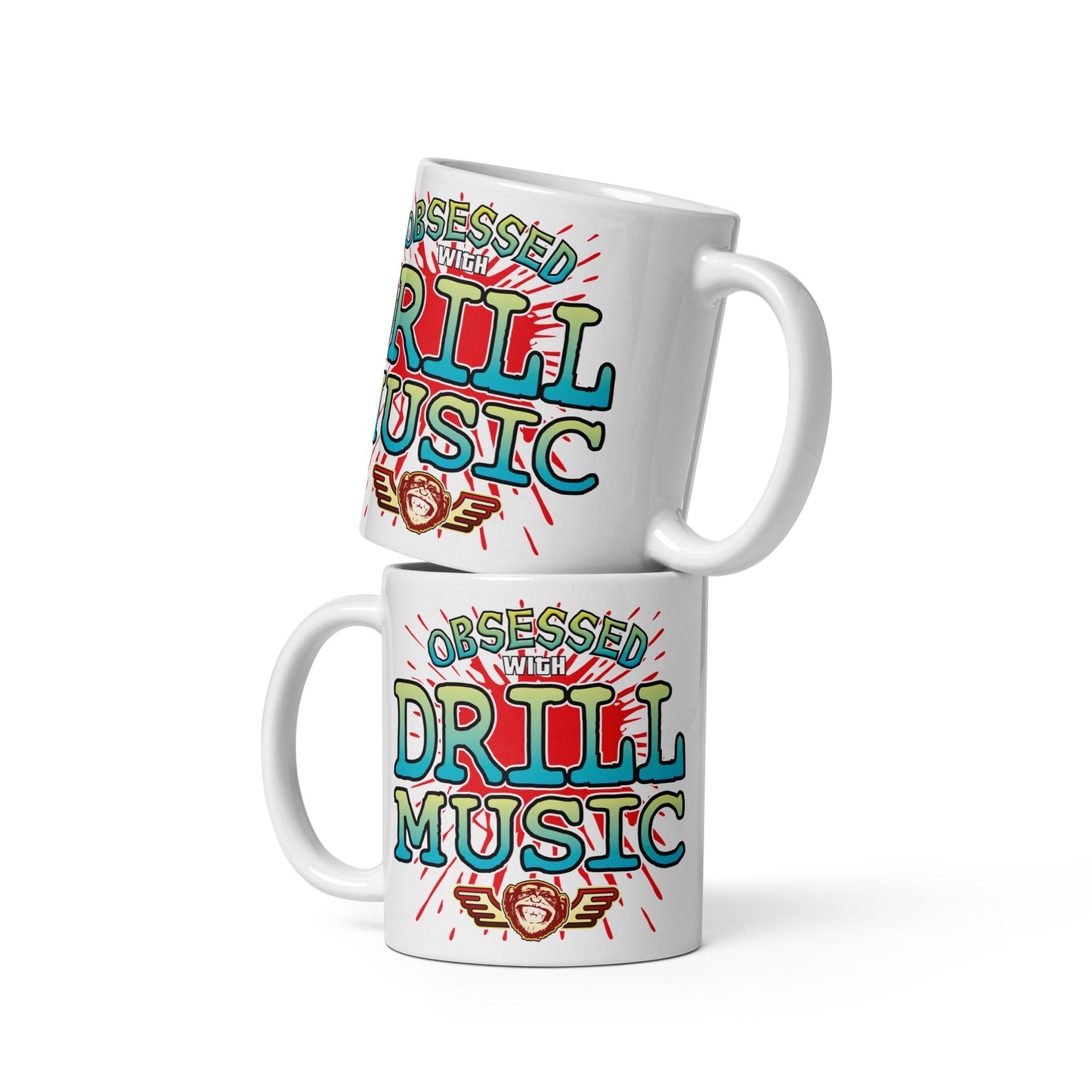 Drill Music Ceramic Mug