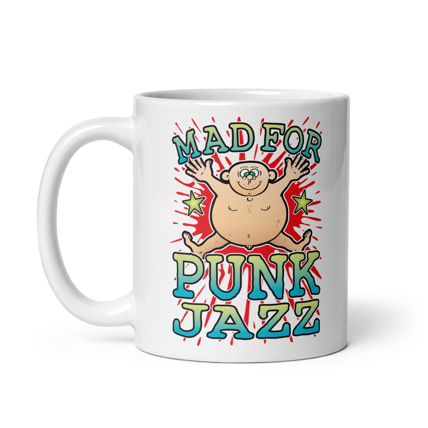Mad For Punk Jazz Mug