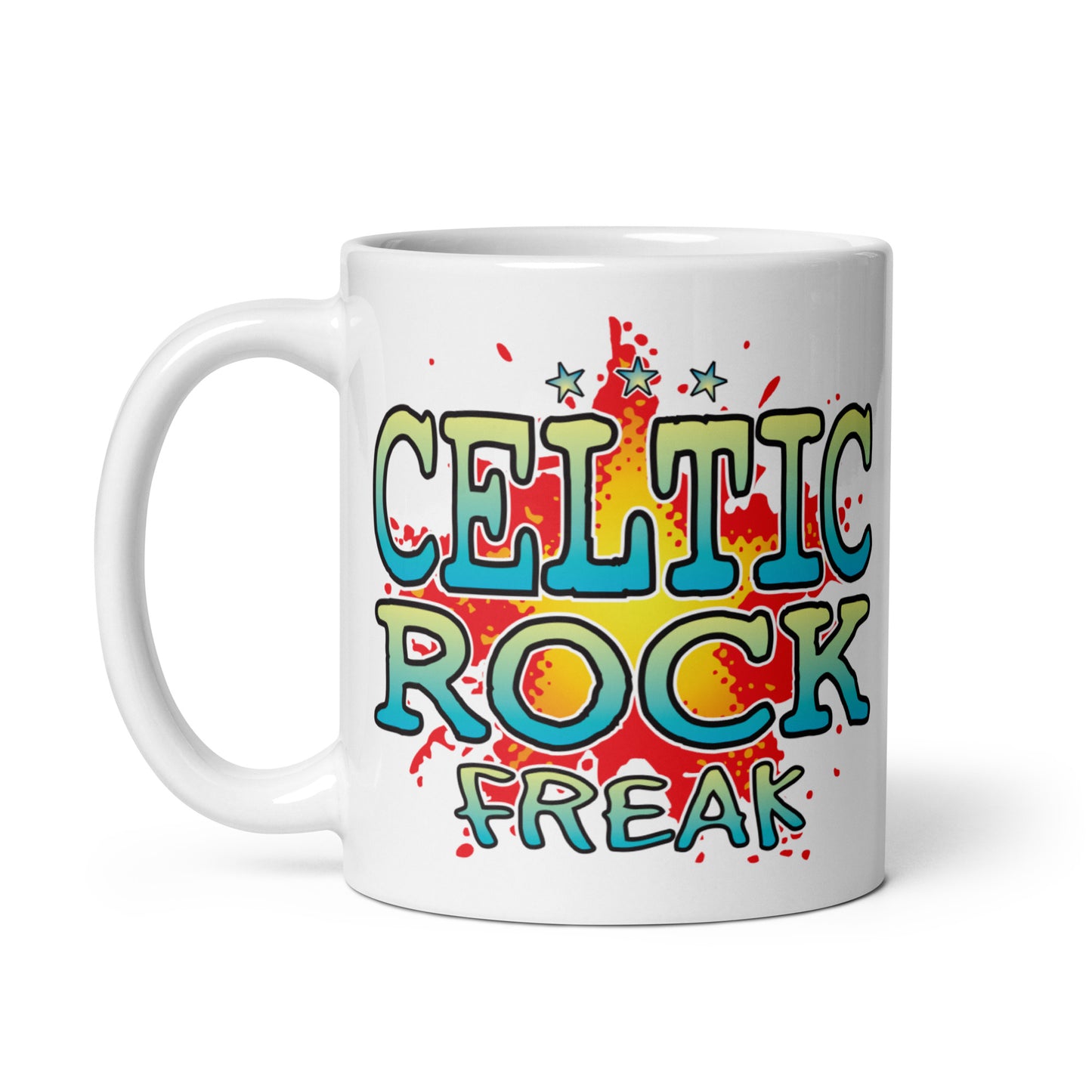 Celtic Rock Ceramic Mug