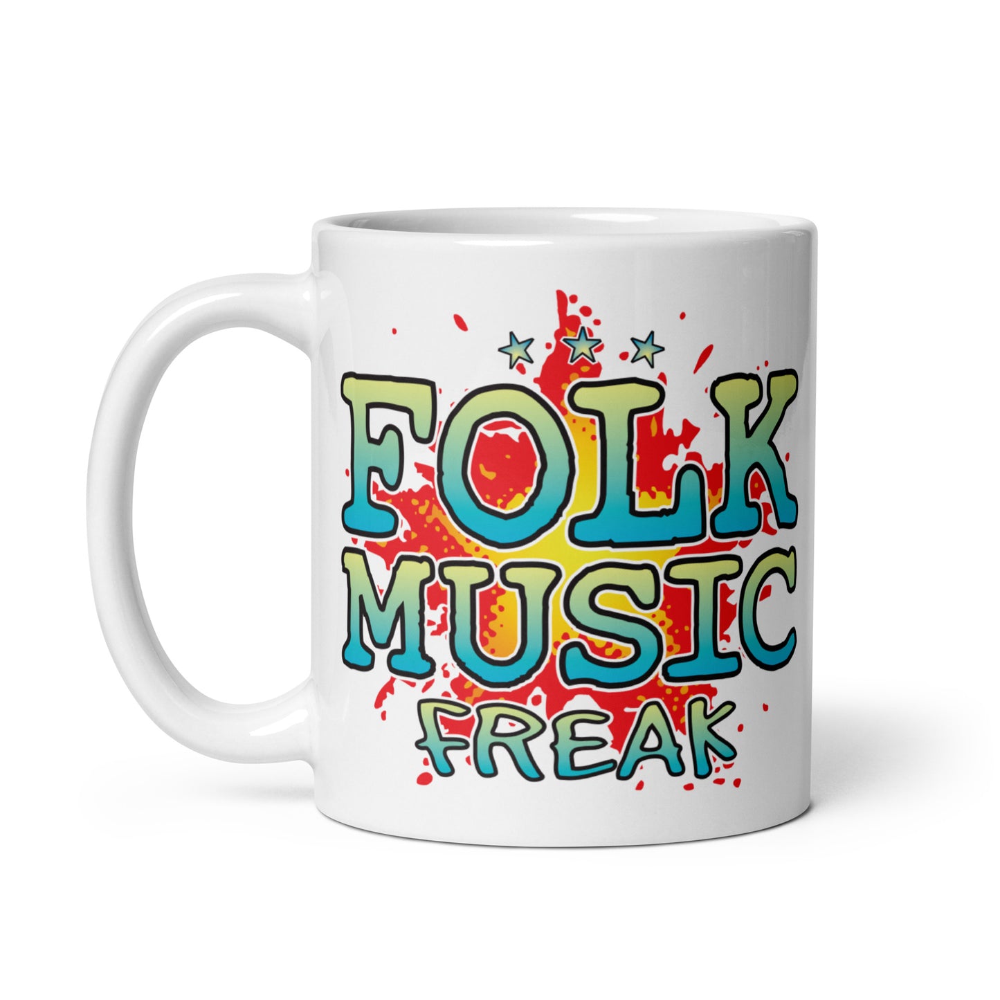 Folk Music Ceramic Mug