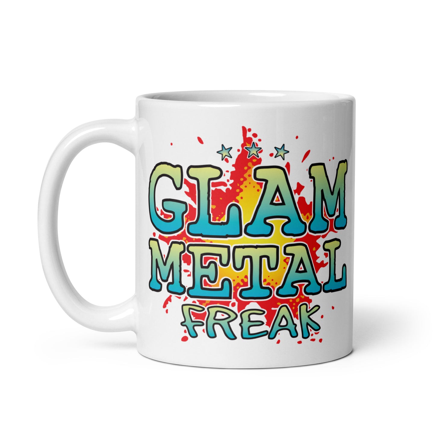 Glam Metal Ceramic Mug
