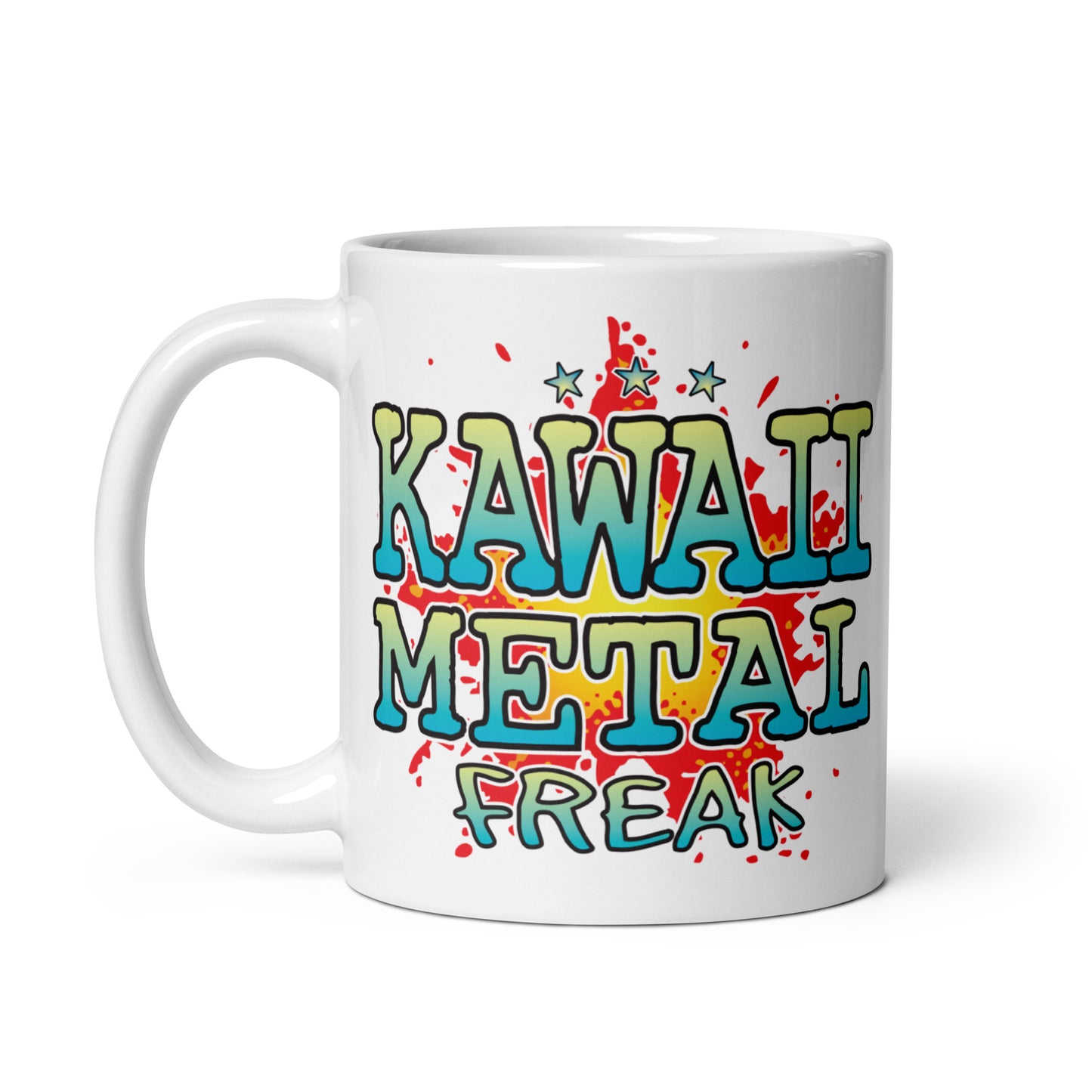 Kawaii Metal Ceramic Mug